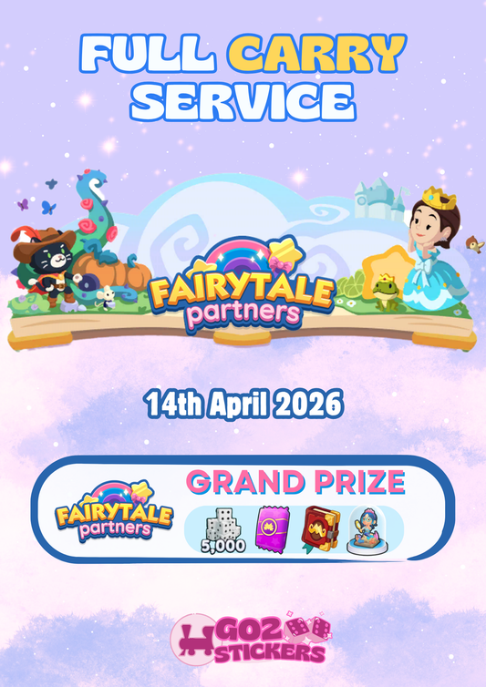 Monopoly GO Fairytale Partner Event Full Carry