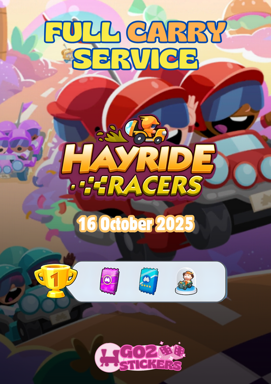 🏎️🏁MONOPOLY GO! HAYRIDE RACERS EVENT🏁🏎️